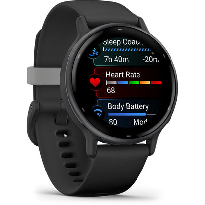 Garmin VivoActive 5 Smart Watch (Black/Slate)