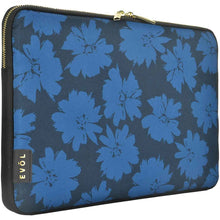 Generation Earth Artisan Pattern 13.3 - 14.1" Laptop Sleeve (Blue Flower)