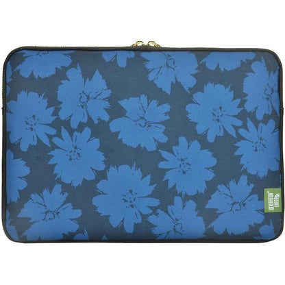 Generation Earth Artisan Pattern 13.3 - 14.1" Laptop Sleeve (Blue Flower)