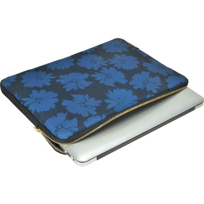 Generation Earth Artisan Pattern 13.3 - 14.1" Laptop Sleeve (Blue Flower)