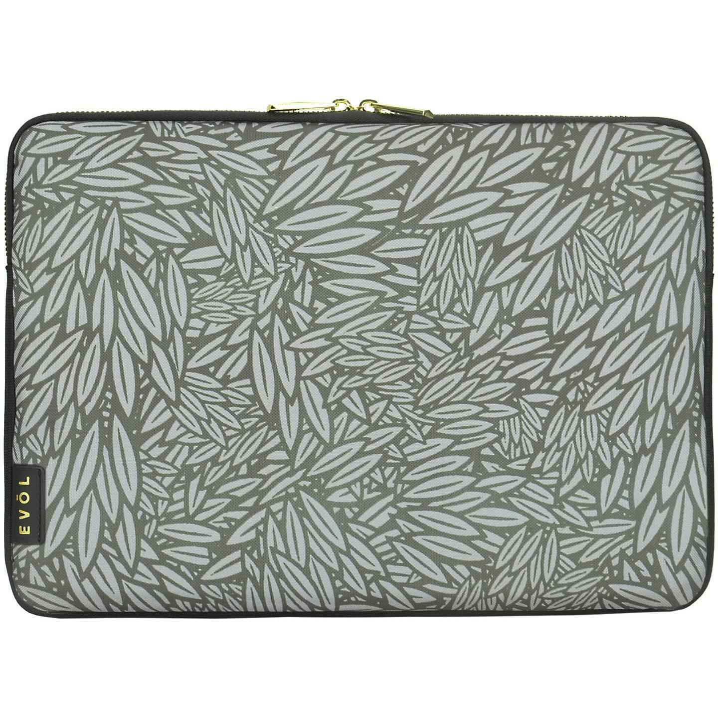 Generation Earth Artisan Pattern 13.3 - 14.1" Laptop Sleeve (Leaves)