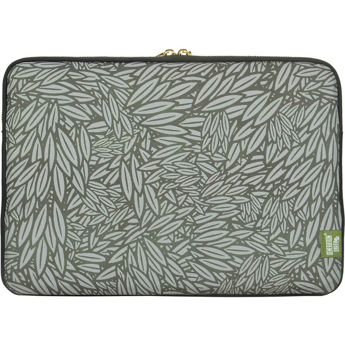 Generation Earth Artisan Pattern 13.3 - 14.1" Laptop Sleeve (Leaves)