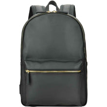 Generation Earth 13.3 - 14.1" Recycled PU Berlin Laptop Backpack (Black/Gold)