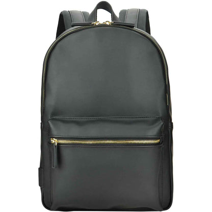 Generation Earth 13.3 - 14.1" Recycled PU Berlin Laptop Backpack (Black/Gold)