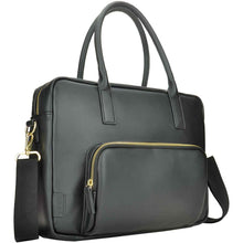 Generation Earth Recycled PU Berlin Briefcase (Black)