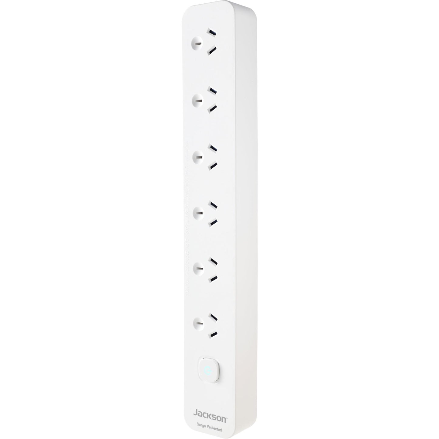 Jackson 6 Way Surge Protected Powerboard