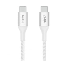 Belkin BoostCharge 240W USB-C Cable 1m (White)