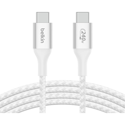 Belkin BoostCharge 240W USB-C Cable 1m (White)