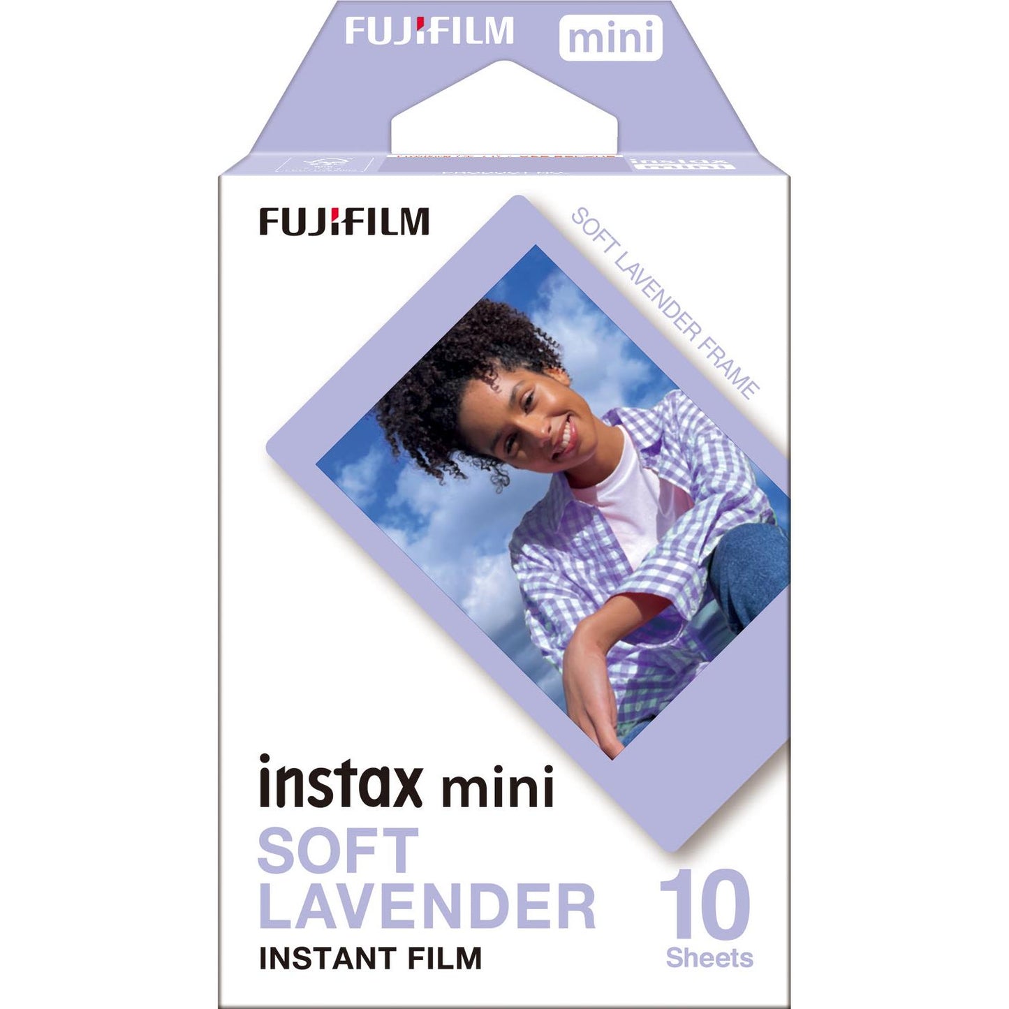 Fujifilm Instax Mini Film Soft Lavender (10 Pack)