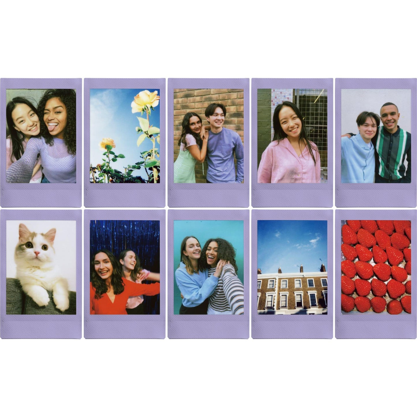 Fujifilm Instax Mini Film Soft Lavender (10 Pack)