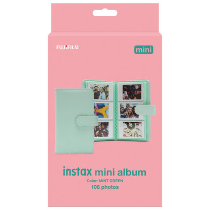 Fujifilm Instax Mini Film Photo Album (Mint Green)