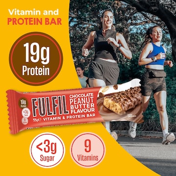 Fulfil Vitamin & Protein Bar Chocolate Peanut Butter 55g