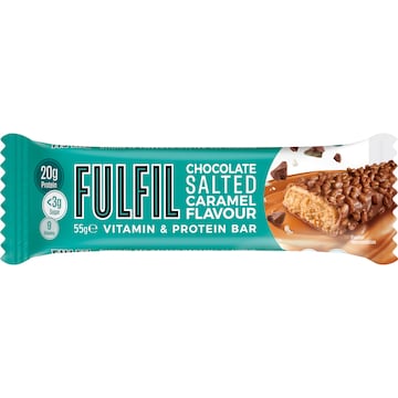 Fulfil Vitamin & Protein Bar Choc Salted Caramel Flavour 55g