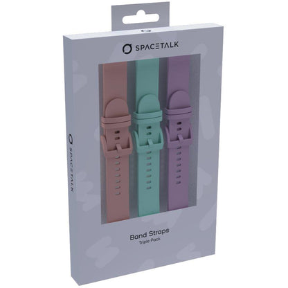 SPACETALK Adventurer 2 Loop Band Strap 3 Pack (Arctic/Lilac/Candy)