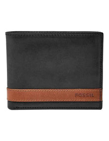QUINN BIFOLD WITH FLIP ID BLACK