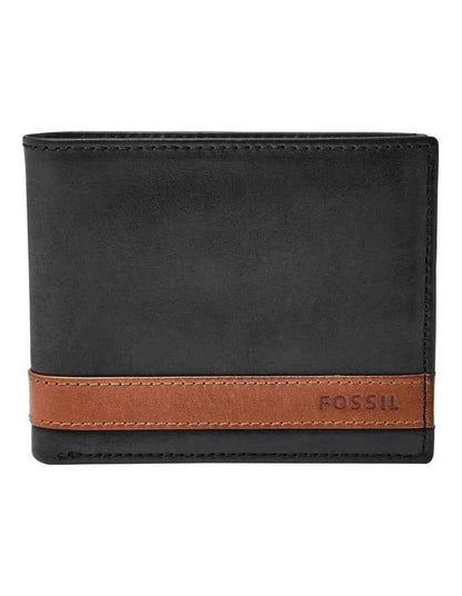 QUINN BIFOLD WITH FLIP ID BLACK