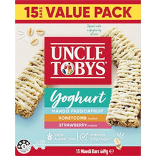 Uncle Tobys Muesli Bar Yoghurt Varieties 15 pack