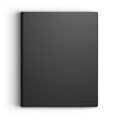 reMarkable 2 10.3" Paper Tablet with Marker Plus and Premium Leather Book Folio (Black)