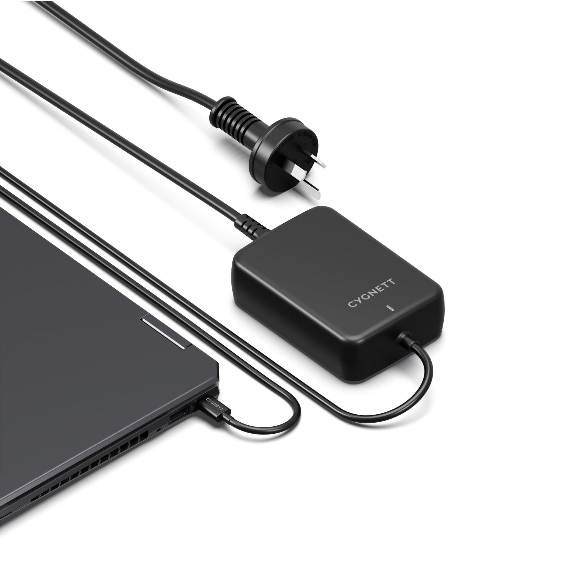 Cygnett PowerMaxx 140W GaN USB-C Laptop Charger (Black)