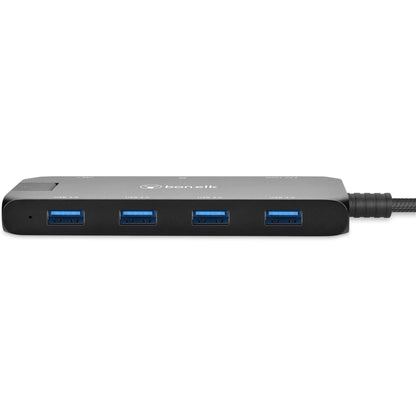 Bonelk Long-Life 8-in-1 Multiport USB-C Hub (Black)