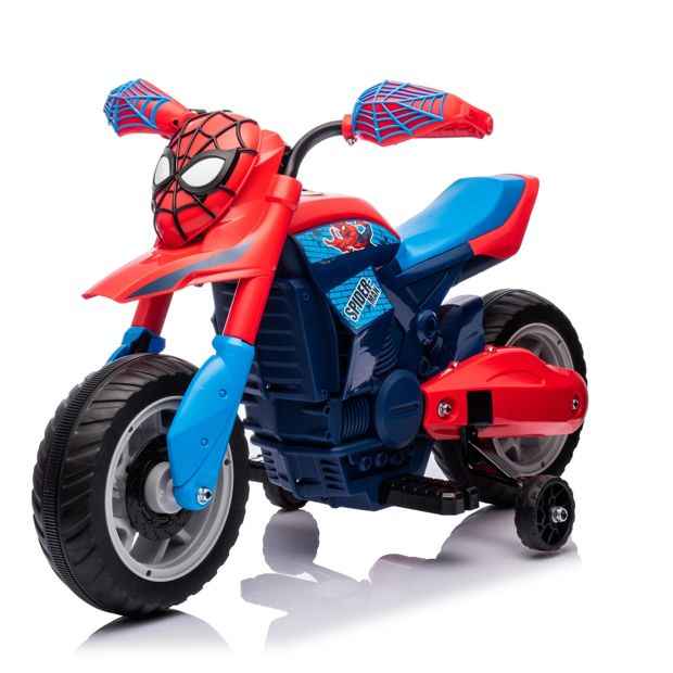 Kids' 6V Motorbike with Training Wheels