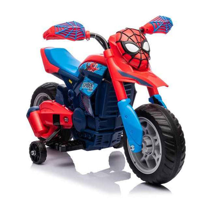 Kids' 6V Motorbike with Training Wheels