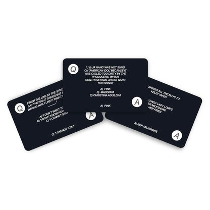 Super 00s - Trivia Cards Cards