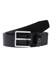 Formal Leather Belt in Black