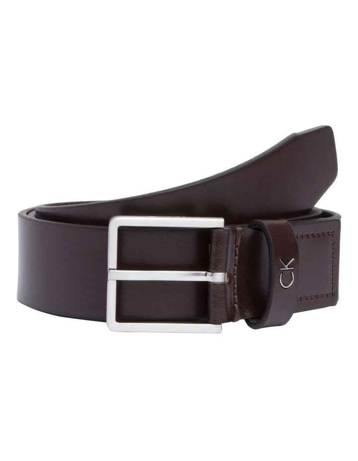 Formal Leather Belt in Brown