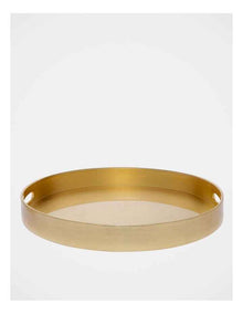 Round Tray Gold