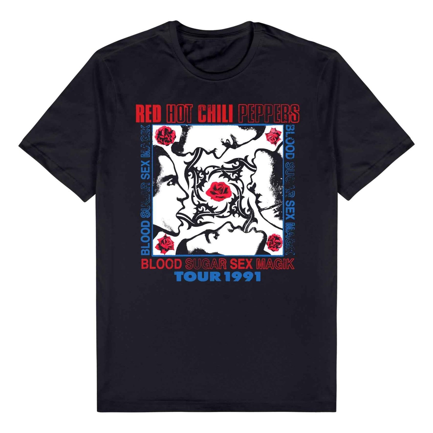Red Hot Chili Peppers - Blood Sugar Sex Magik 1991 Tour T-Shirt (Large)