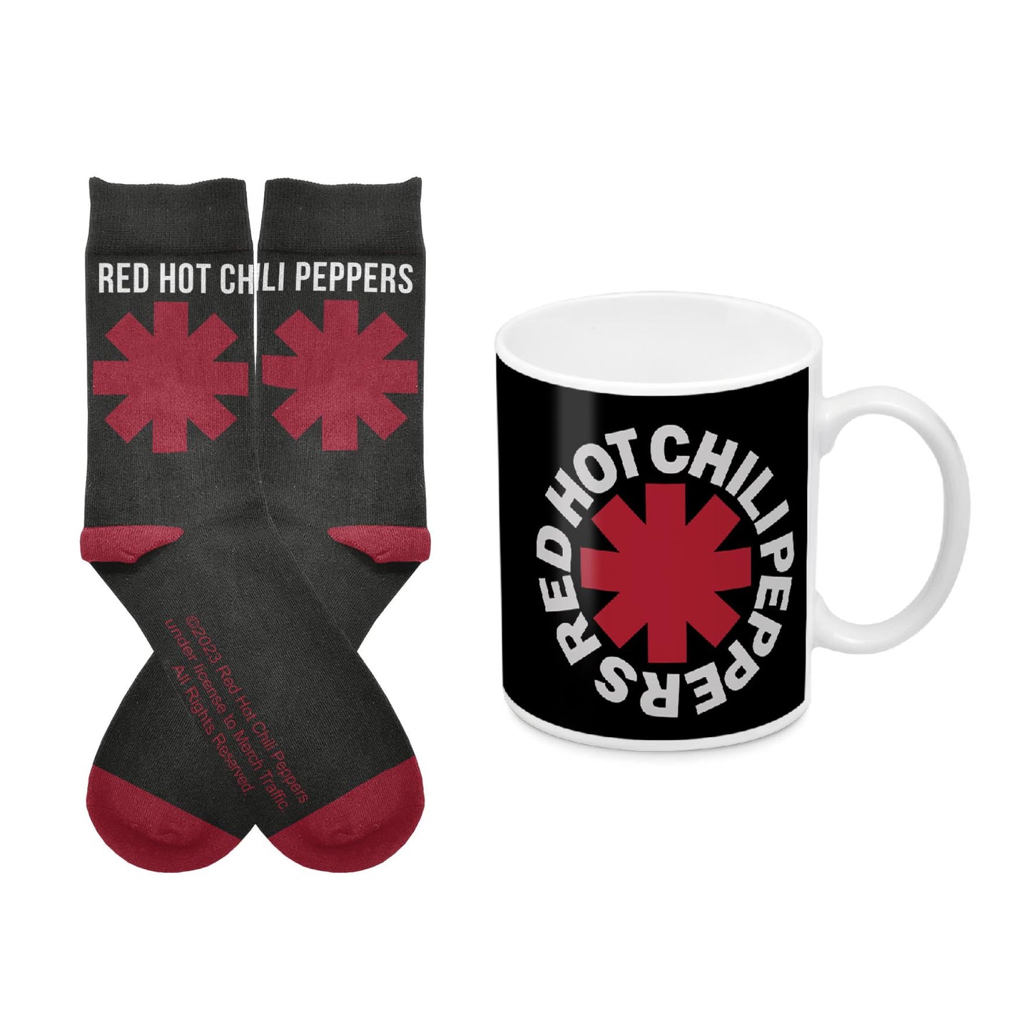 Red Hot Chili Peppers - Logo Mug & Sock Pack