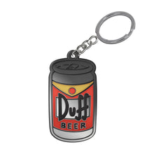 Simpsons, The - Duff Metal Keyring