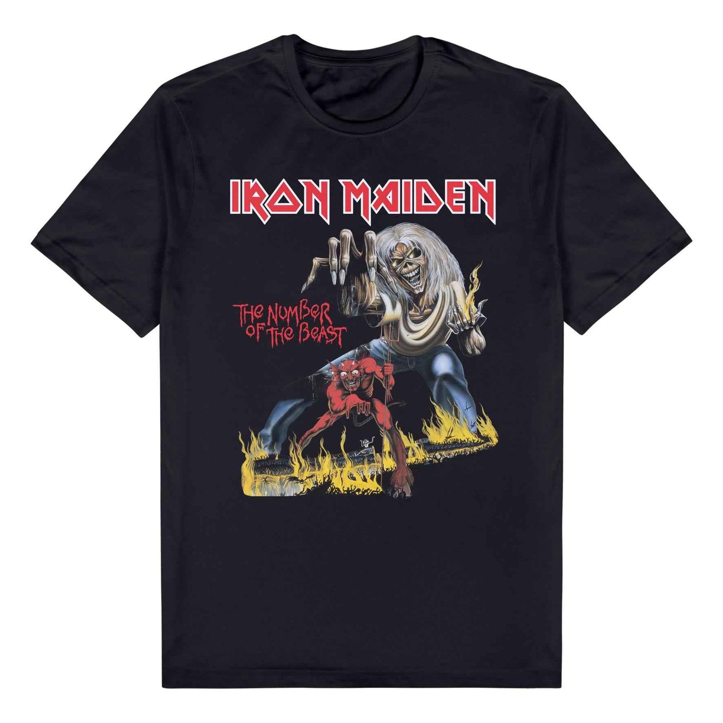 Iron Maiden - The Number Of The Beast T-Shirt (Large)