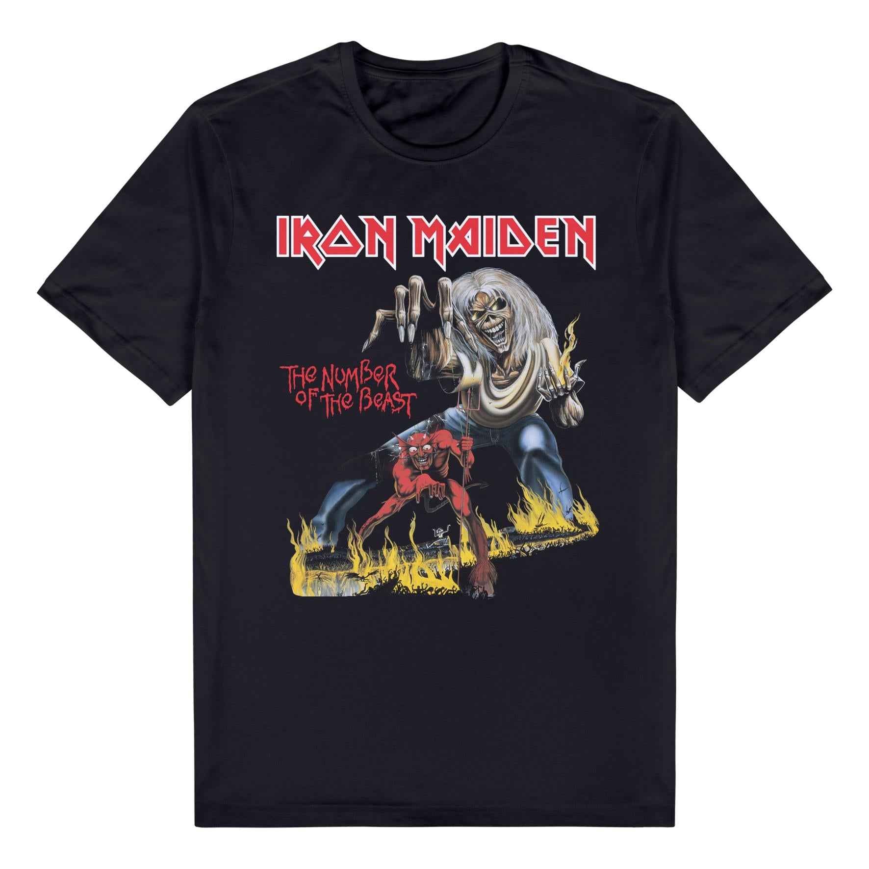 Iron Maiden - The Number Of The Beast T-Shirt (Large)