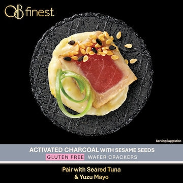 OB Finest Activated Charcoal Wafer Crackers 100g