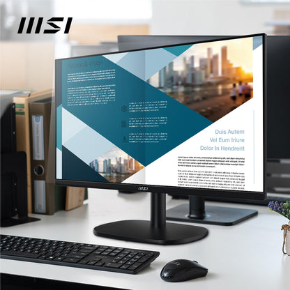 MSI Pro MP245V 23.8" Full HD 100Hz Business Monitor