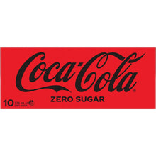Coca-Cola Zero Sugar Soft Drink Multipack Cans 10 x 375mL