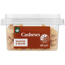 Woolworths Cashew Roasted & Salted Snack Pots 180g