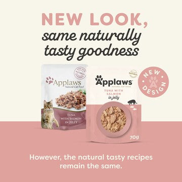 Applaws Wet Cat Food Pouch Tuna & Salmon 70g