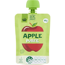 Woolworths Apple Puree In Pouch 90g