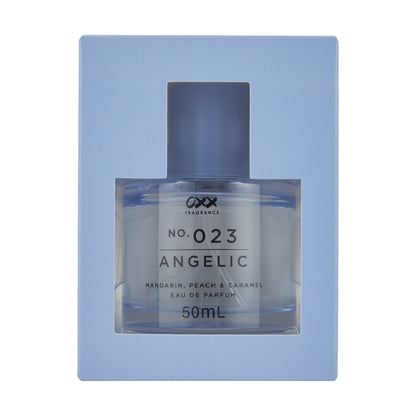 OXX Fragrance No. 023 Angelic Eau De Parfum 50ml - Mandarin, Peach and Caramel