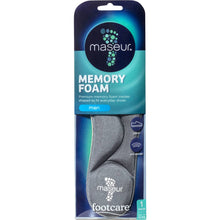 Footcare Memory Foam Insole Men 1 Pair