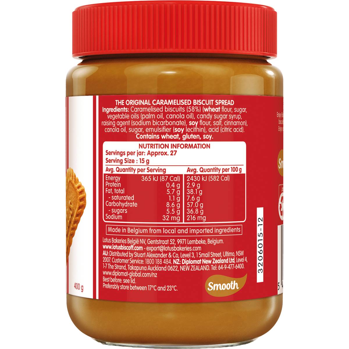 Lotus Biscoff Spread 400g