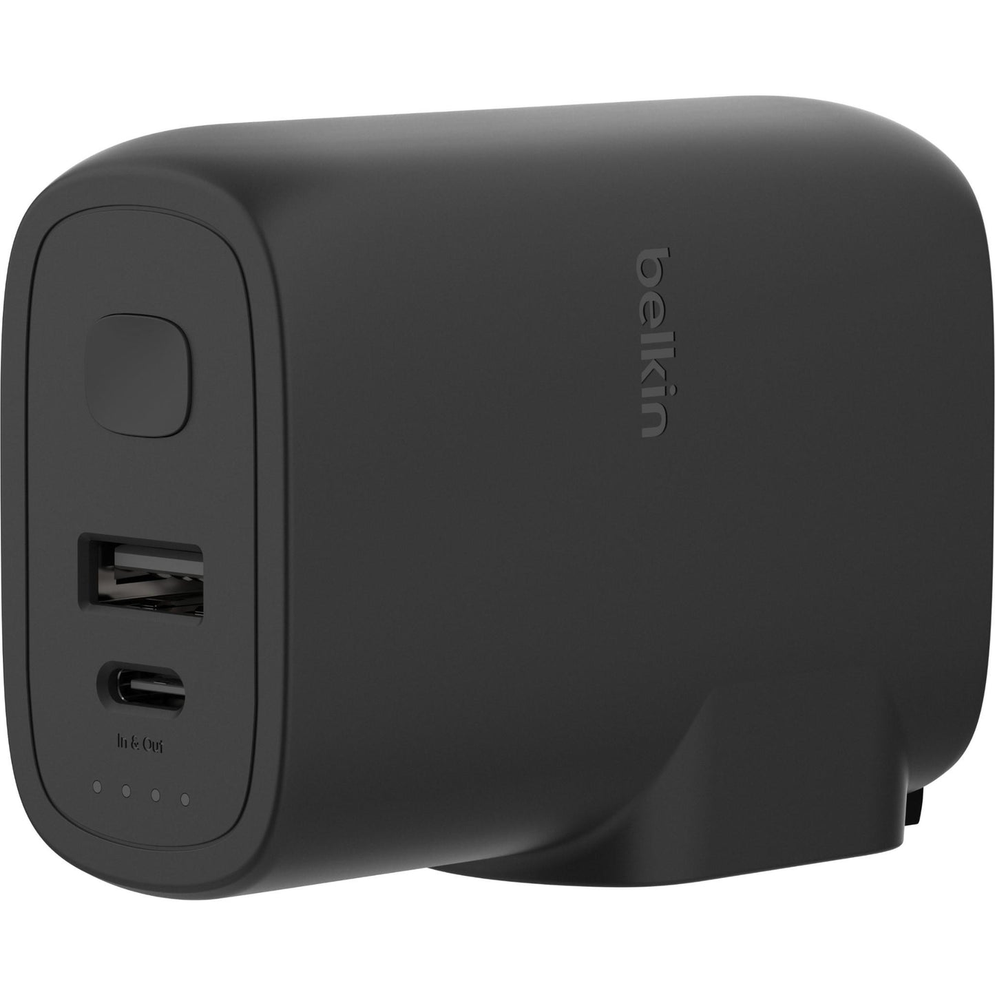 Belkin BoostCharge Hybrid Wall Charger 25W + Power Bank 5K with Travel Adapter Kit