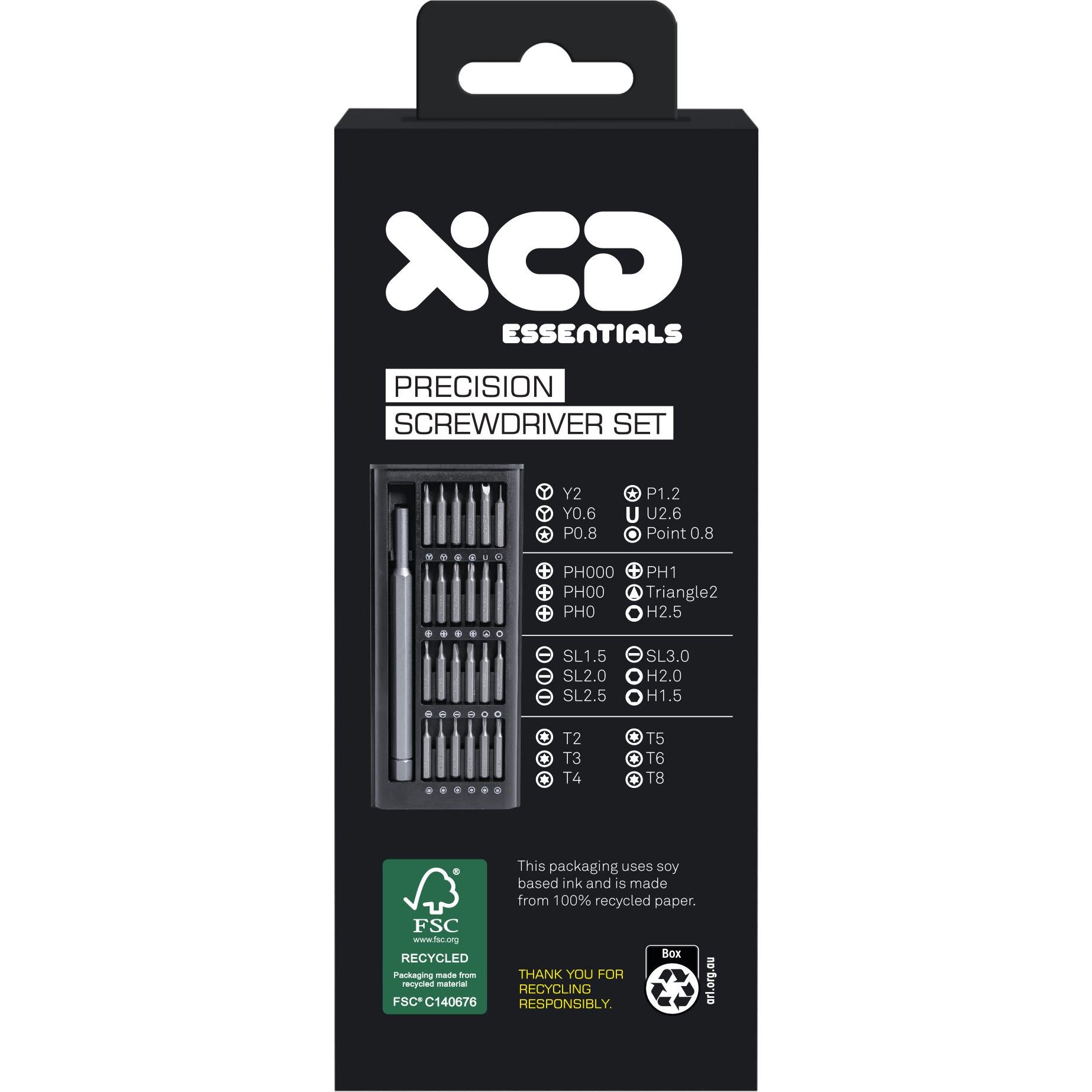 XCD Precision Screwdriver Set