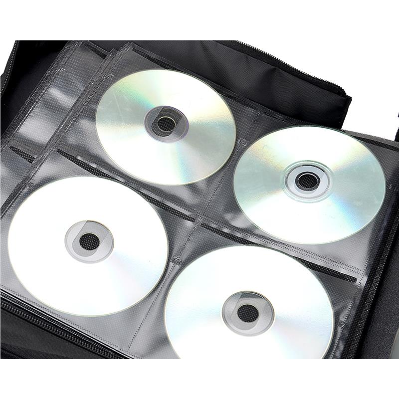 XCD 288 Sleeve CD Wallet V2 with Handle & Strap (Black)