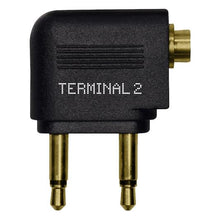Terminal 2 3.5mm to 2x3.5mm Travel Adaptor V2