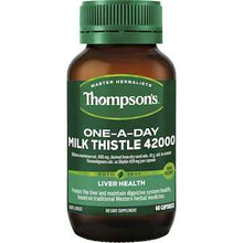 Thompsons One A Day Milk Thistle 42000 Liver Health 60 pack