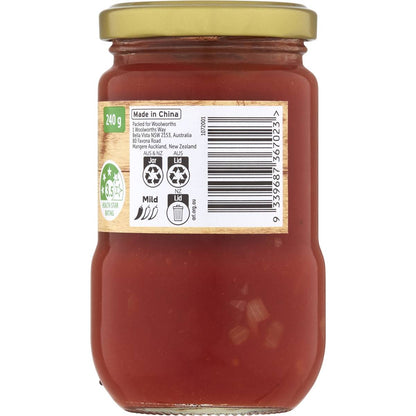 Woolworths Taco Sauce Mild 240g